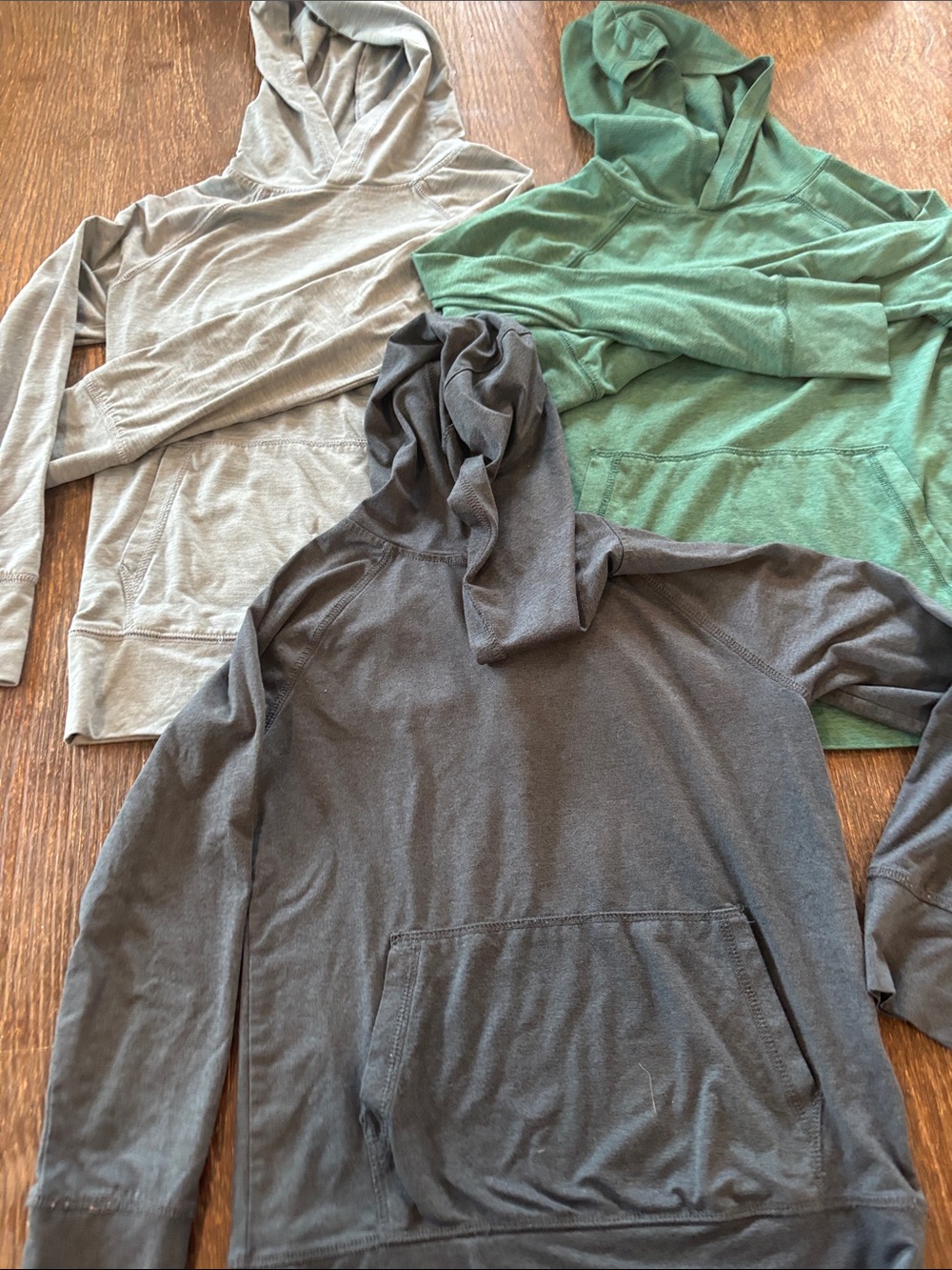 3 kids lightweight shirts (S)